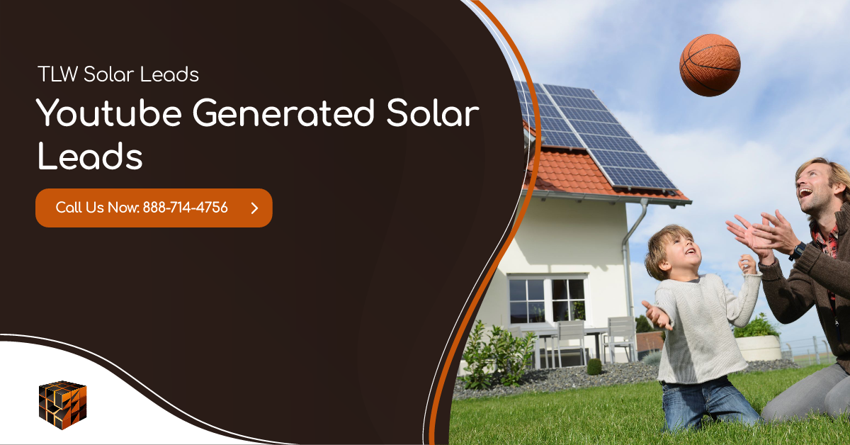 Youtube Generated Solar Leads